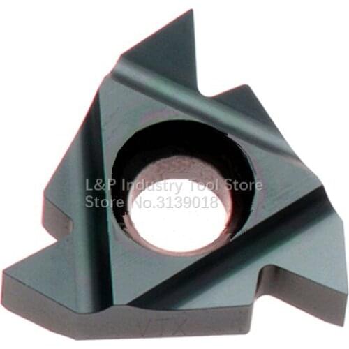 New Original Vargus Vardex 3IR 14NPT VTX Israel Thread Carbide Inserts 3IR 14 NPT VTX Cutting Blade Lathe Machine Tool Black