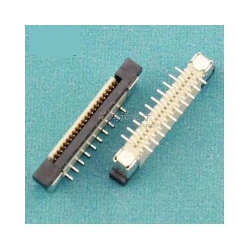 NEW FFC FPC Flexible Flat Cable Connector 0.5mm Pitch 20 pin Flexible cable Socket