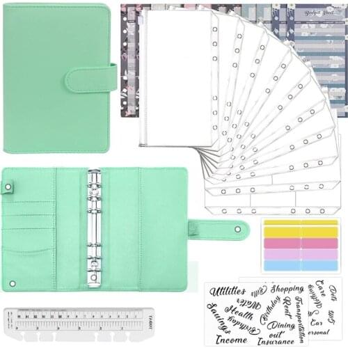 Budget Binder Set-28 Pieces of Budget Binder,Money Saving Binder, Cash Envelope for Budget and Financial Management