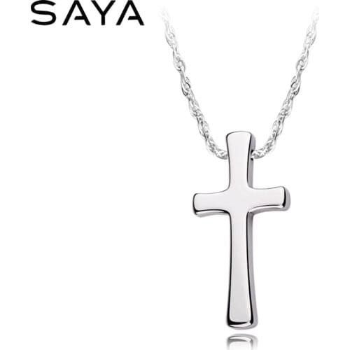 Women Men Tungsten Cross Pendants With 50cm Necklace Free Engraving and Shipping