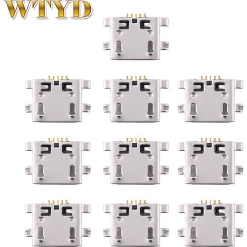 10 PCS Micro USB Charging Port Connector for Xiaomi Redmi Note 5 / Redmi Note 5 Pro Smartphone Charging Dock Replacement Part