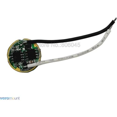 DC3.7V 5 Modes Dimmable LED Driver for Cree XM-L T5 XM-L T6 XML2 High Power LED Flashlight Torch I8650/26650