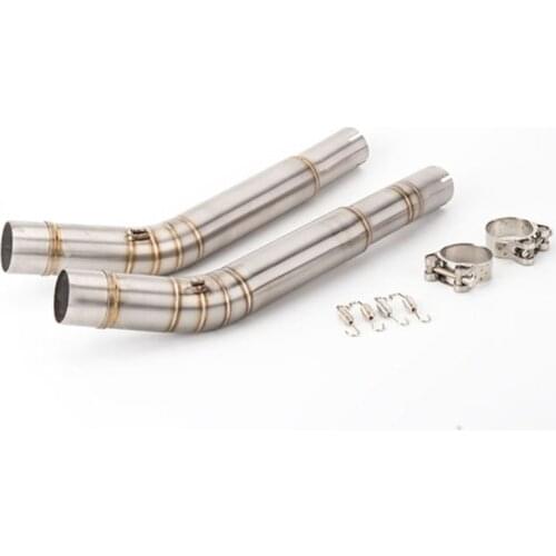 Motorcycle Exhaust GSX1300R Exhaust Middle Link Pipe Mid Tube For Hayabusa GSX1300R 2008-2015 Years