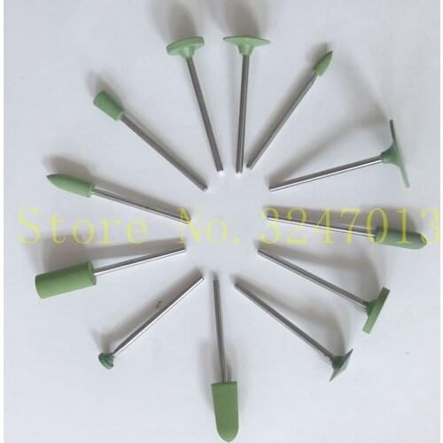 12PCS/Bag HP Silicone polisher Mounted Stone for jewelry polishing
