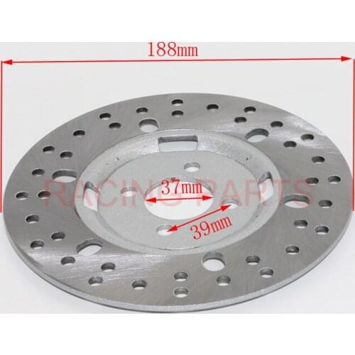 188mm 4 Stud Rear Brake Caliper Disc Disk Rotor 125cc 150cc Quad Dirt Bike ATV Buggy Gokart PRO BAT New