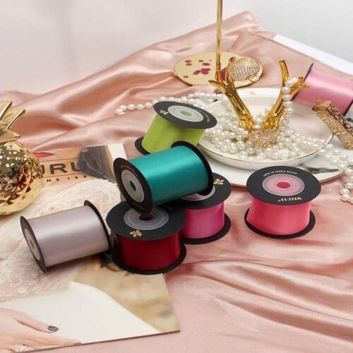 5m/roll 50mm wide ribbon webbing hair accessories flower wrapping tape bow handmade DIY material decoration jewelry ribbon