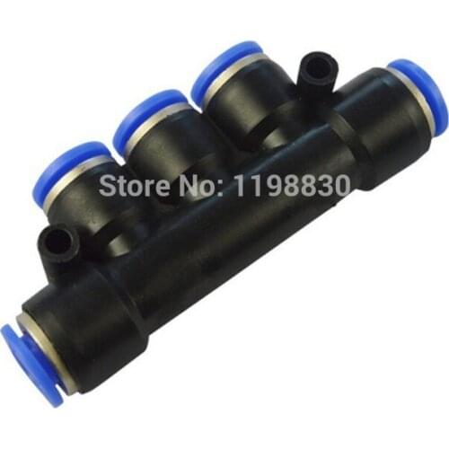 Free shipping 5pcs/lot five plastic pneumatic fittings pneumatic quick connector PK-4