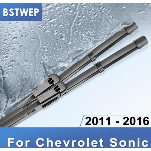 BSTWEP Wiper Blades for Chevrolet Sonic Fit Pinch Tab Arms 2011 2012 2013 2014 2015 2016