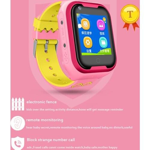 New gsm gps kids phone wrist watch security sim baby kid smart 4g gps watch tracking bracelet kids watch anti kidnapping child