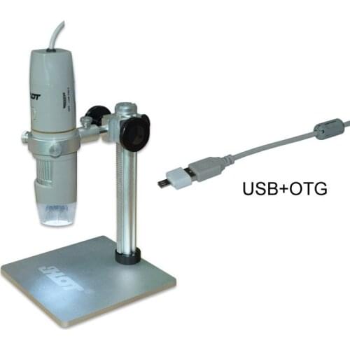 HOT HT-60S 1-500X 5MP usb digital microscope portable handheld electron microscope with aluminum lift stand