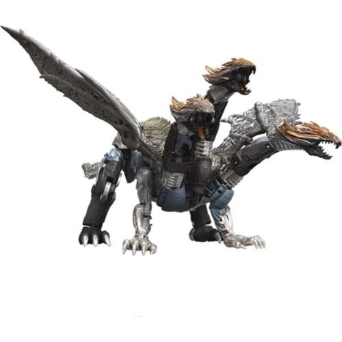 The Last Knight Leader Class Dragonstorm Robot 3Pcs Heads Classic Toys for Boys Action Figure