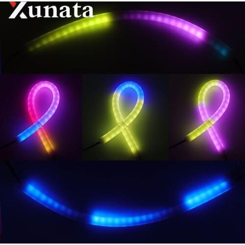 DC 5V 12V RGB LED Strip Neon Sign Light SMD 5050 Pixel Full Color WS2812B SK6812 Addressable Waterproof LED Strip Light 1m 2m