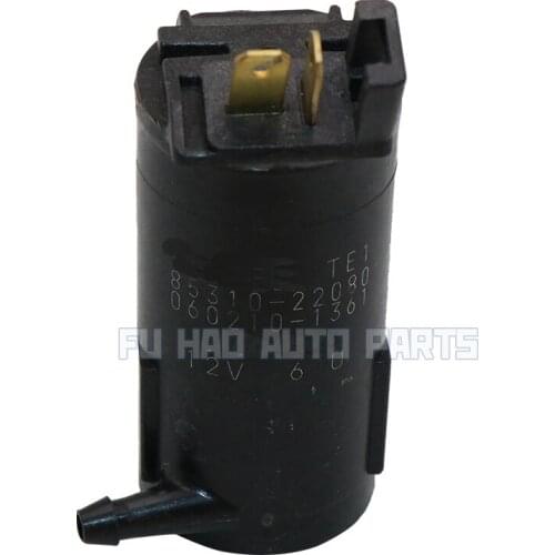 OEM 85310-22080 Windshield Rear Washer Pump Water Jet Motor for Toyota 4Runner Corolla Land Cruiser Van 060210-1361 85310-10140