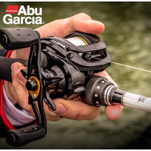 Original Abu Garcia PMax3 Right Left BaitCasting Gear Reel 7.1:1 8BB Drag 8.1kg 18LB Trolling Fishing Reel Freshwater Saltwater