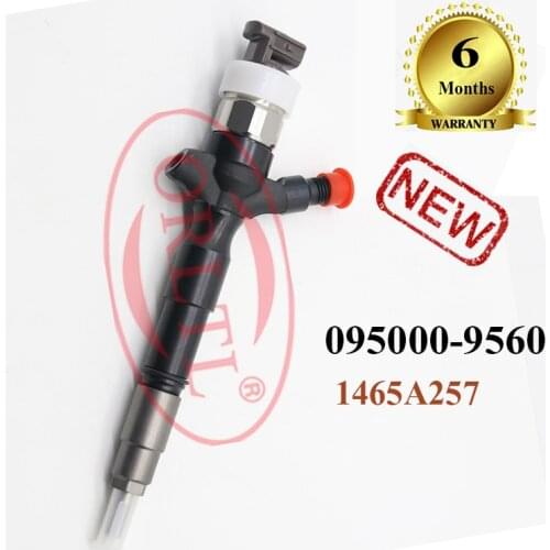 ORLTLDiesel 1465a257 nozzle 095000-9560 NEW Fuel Injector 0950009560 1465A257 for DENSO