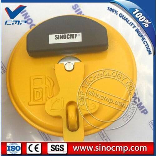 SINOCMP oil cover, fuel tank cap for 320C excavator, high quality