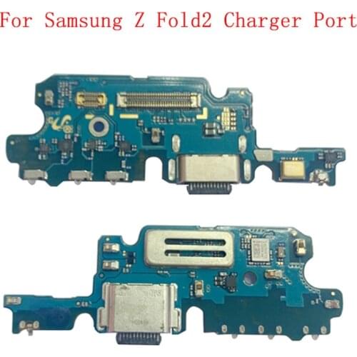 USB Charging Port Connector Board Flex Cable For Samsung Z Fold 2 5G F916 Charging Connector Replacement Parts