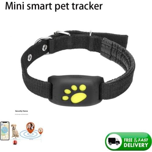 Waterproof Pet Collar GSM GPRS Remote Listening Mini Light GPS Tracker For Pets Dogs Cats Cattle Sheep Tracking Locator