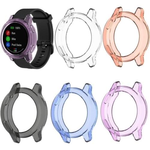 TPU Smart Watch Frame Bumper Protective Cover Case for GarminActive Vivoactive Smart Wearable Devices Accessories