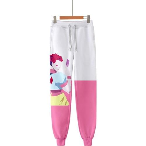 2021 HUNTER×HUNTER Sweatpants Women Fitness Joggers Spring High Street Anime Trousers 3D Print Pants Sweatpant