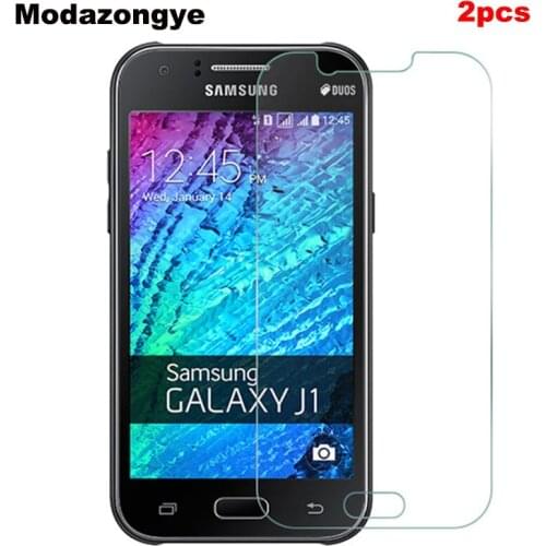 2pcs Tempered Glass For Samsung Galaxy J1 SM-J100F SM-J100FN SM-J100H J100 J100F J100FN J100H J100M Screen Protector Glass Film