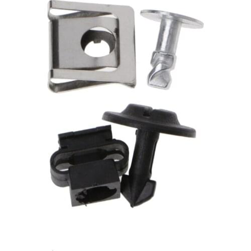 20PCS Undertray Guard Engine Under Cover Fixing Clips Screw KIT for audi A4 A6 E7CA