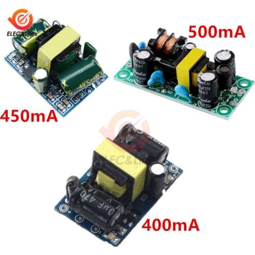 AC-DC Buck Converter Isolation Step-Down Switching Power Supply Module 12V 400mA 450mA 500mA DIY Electronic Board