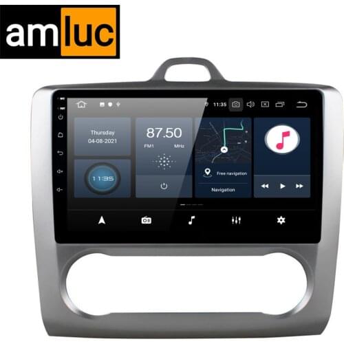 2G+32G Android 10 Car Stereo For Ford Focus 2 Mk2 2004-2011 Auto Radio Multimedia Video Player Navigation GPS 2 Din NO DVD Wifi