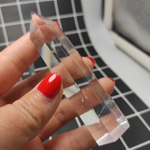 1pcs 8-10cm White smelting wand point natural stones and crystals healing quartz minerals gemstones home decoration