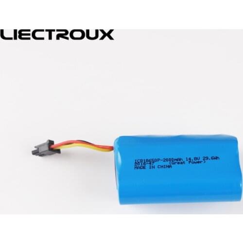 For B6009)Liectroux Original Battery for Robot Vacuum Cleaner, 2000mAh, Lithium Cell, 1pc/pack, Cleaning Tool Parts