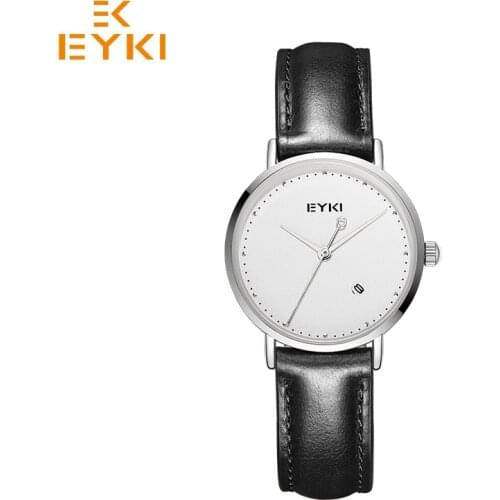 EYKI Luxury Dress Women Watches Ultra Thin Waterproof WristWatch Quartz Movement uhr Female Clock Watch relogio feminino