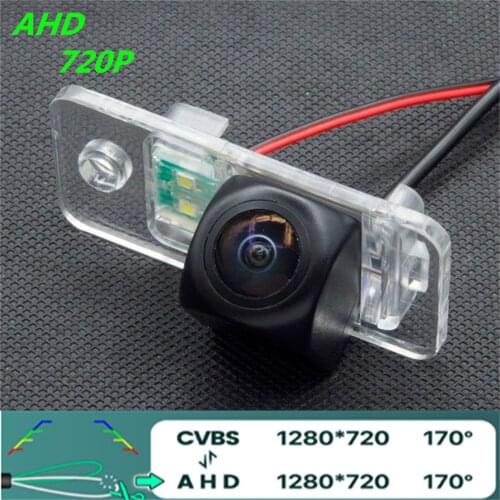 AHD 720P/1080P Fisheye Car Rear View Camera For Audi A4 A5 2004-2013 A3/S3 2004-2009 A6 S6 A8 S8 Q7 S4 Reverse Vehicle Camera