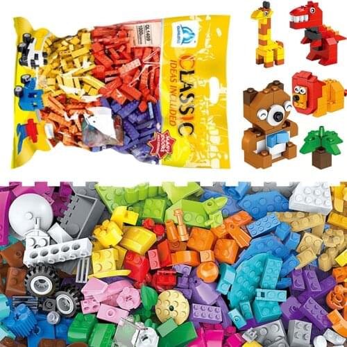 Classic 1000+ Pcs Pieces Bricks Block Building Model DIY Toys City Girls Boys Without Box Basic Creative Ideas Moc Set Friends