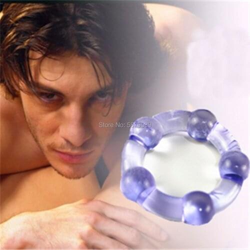 Penis Rings cock ring rings for men Delay Crystal Scrotum Cage Adult Sex Toys for men penis