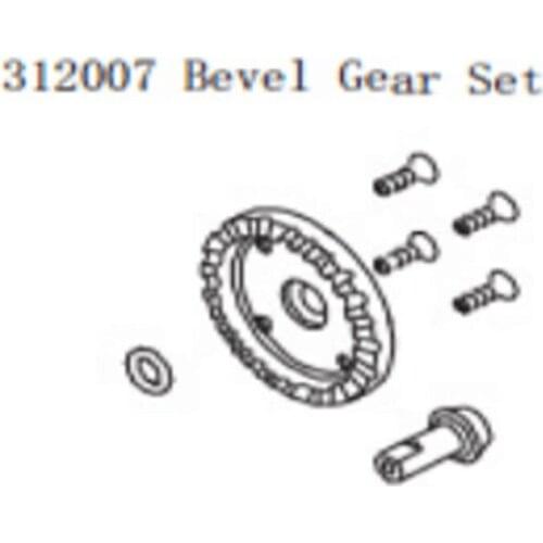Bevel Gear set for 1/5 FS Racing//MCD/CEN/REELY RC car gas parts