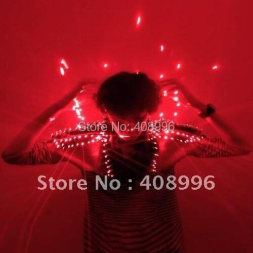 Laser wraps for DJ Suit for DS clothes,Laser Clothes Burning Up The Dance Floor