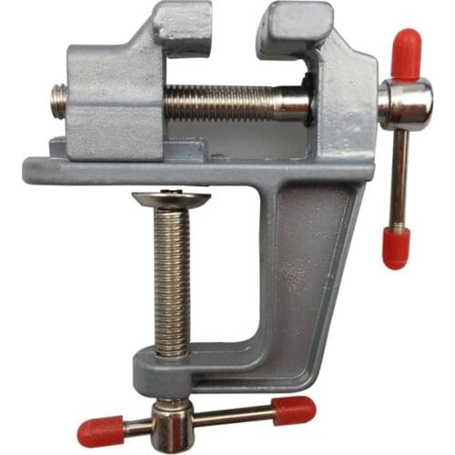 Mini Table Vice Aluminium Alloy Bench Screw Bench Vise for DIY Jewelries Craft Mould Fixed Repair Durable Tool ALI88