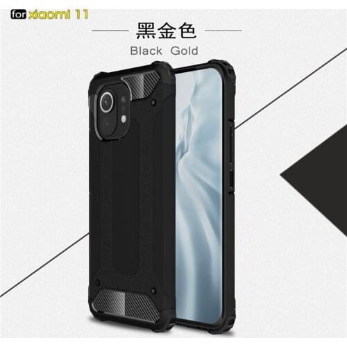 For Cover Xiaomi Mi 11 Case For Mi 11 Capas Bumper Shockproof PC Phone Cover For Redmi Note 8 9 Pro Poco X3 Mi 10T Pro 11 Fundas