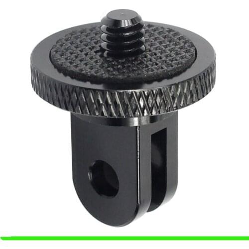 Tripod Connector 1/4 Base Mount Adapter for GoPro Hero Session Yi Sjcam 360Degree Sports Action Camera