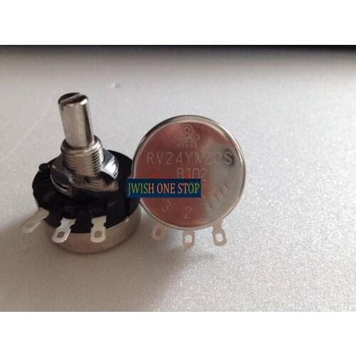 Single-turn potentiometer RV24YN20S B101 B201 B501 B203