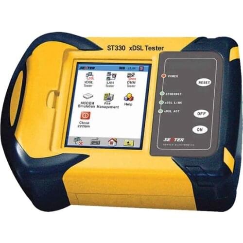 ST330 VDSL Tester LAN DMM Test ADSL,ADSL2,READSL Meter with Touch Screen