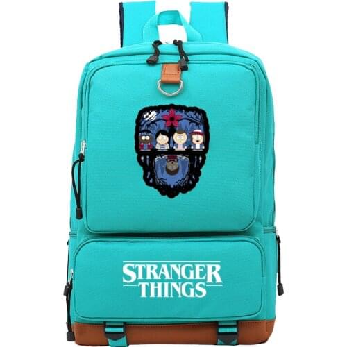Stranger Things Backpack women Plecak Casual Bags Unisex Mochila Bag laptop backpack Softback Backpacks For Girls Boys
