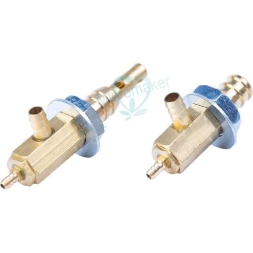 2Pcs Dental Strong+Weak Suction Valve for Dental Chair Accessory