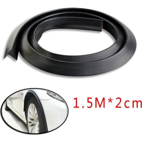 Truck Seal Strip 1.5m Vehicle Rubber Trim Accessories Decoration Edge Fender