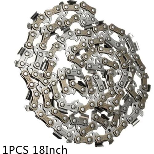 18 Inch Chainsaw Saw Chain 3/8" Pitch 0.050" Gauge 62DL Drive Links For Poulan Chainsaw Parts