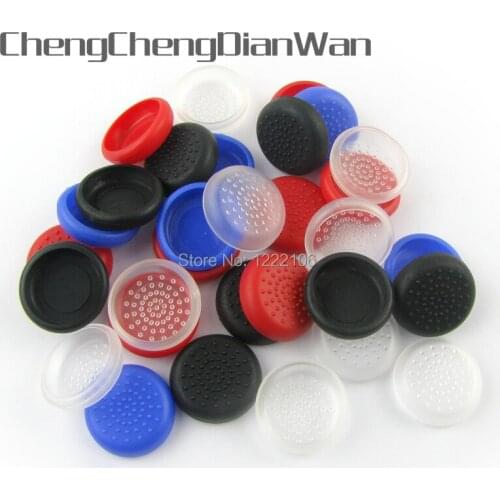 ChengChengDianWan 60pcs 300pcs 500pcs Silicone Thumbsticks Cover Joysticks thumb Grips Case cap for Xbox360/Xbox One/PS3/PS4