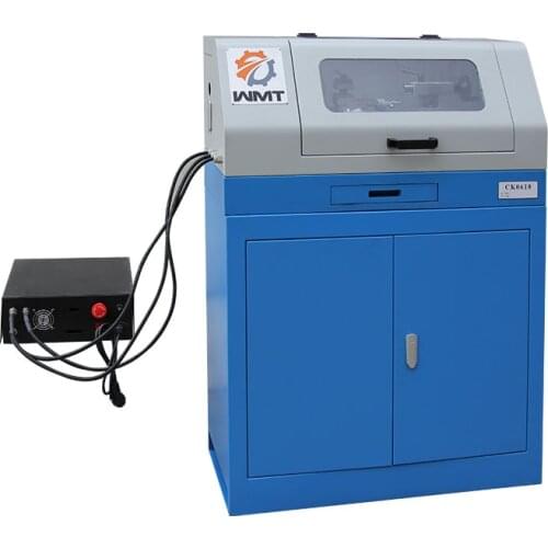 CNC180 Mini Lathe Flat Bed Type Servo Main Motor with GSK928TCA Controller