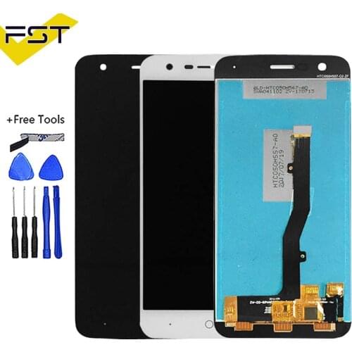 For ZTE Blade V8 mini v0850 LCD Display+Touch Screen Digitizer Assembly With Frame Replace Parts Cell Phone Accessories+Tools