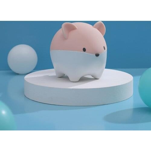 Naughty Mouse Night Light LED Silicone Charging Children Cartoon Eye Protection Baby Feeding