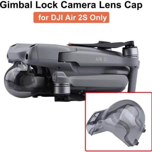 Drone Lens Cap for DJI Air 2S Camera Gimbal Lens Hood Cap Protector Dust-proof Cover Transport Holder Stabilizer Accessories